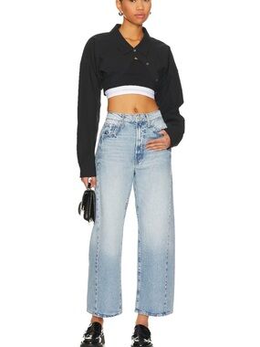 MOTHER denim: The Half Pipe Ankle, light blue
